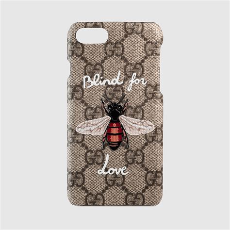 gucci bee print iphone 7 plus case|Gucci iPhone 15 pro max case.